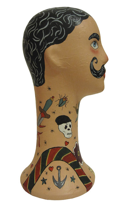 tattooed man The Illustrative Work of Kim Scafuro